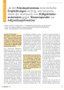 „In der Primärprävention sind einfache Empfehlungen wichtig, wie beispielsweise der Austausch von Süßgetränkeautomaten gegen Wasserspender zur Adipositasprävention.”